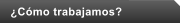 �C�mo trabajamos?